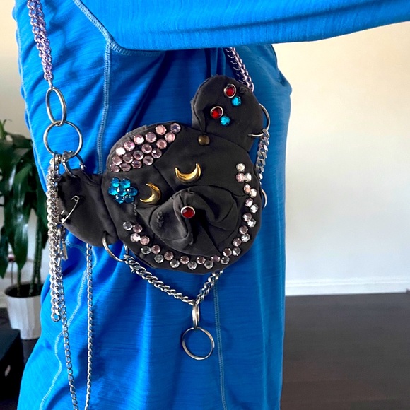 Authentic Dolce and Gabbana Punk Rock Dog Pouch - Picture 7 of 12